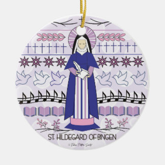 Saint Ornement catholique : Saint Hildegard de Bin