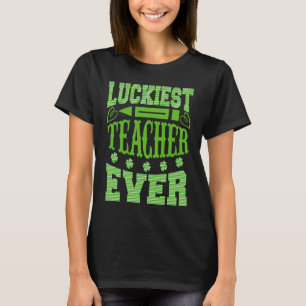 Saint Paddys Lehrer Kleeblatt Lucky St Patricks Da T-Shirt