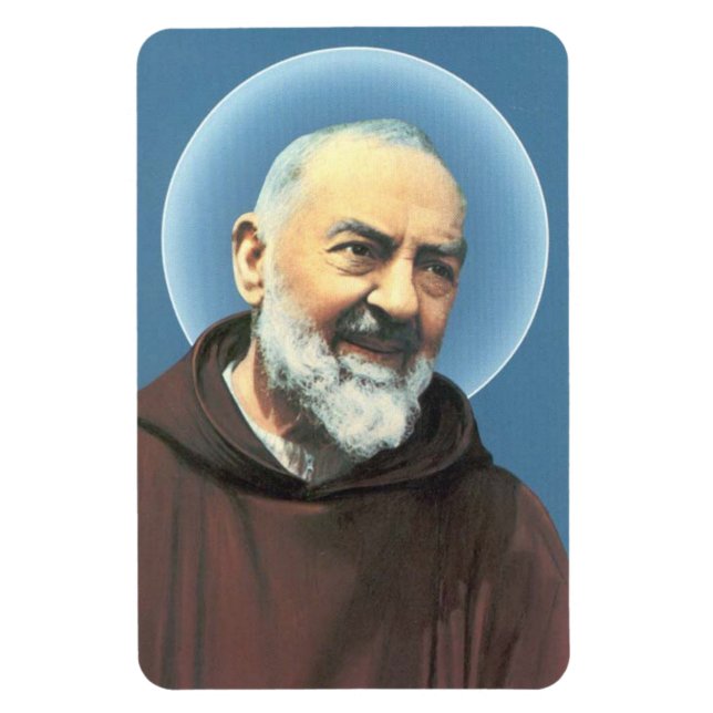 Saint Padre Pio flexible Magnet (Vertikal)