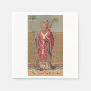 Saint Patrick Apostle von Irland Serviette