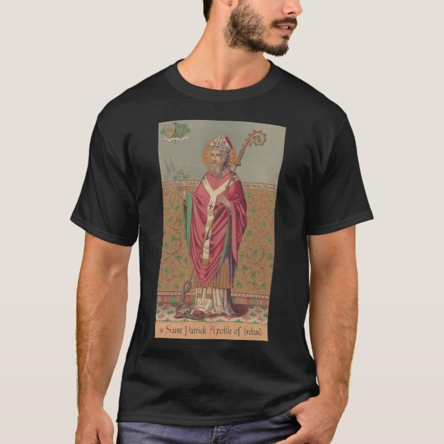 Saint Patrick Apostle von Irland T-Shirt (Vorderseite)