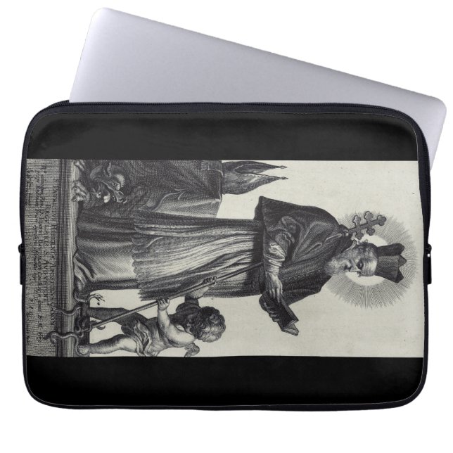 Saint Patrick Bishop und Confessor Laptopschutzhülle (Vorderseite)