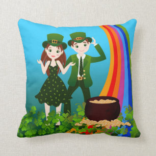 Saint Patrick Day Kids Party Kissen