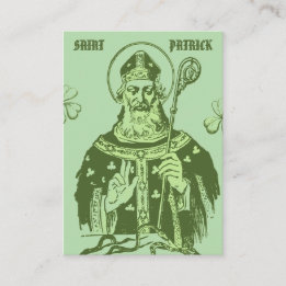 Saint Patrick Prayer Card – Catholic Devotional Platzkarte