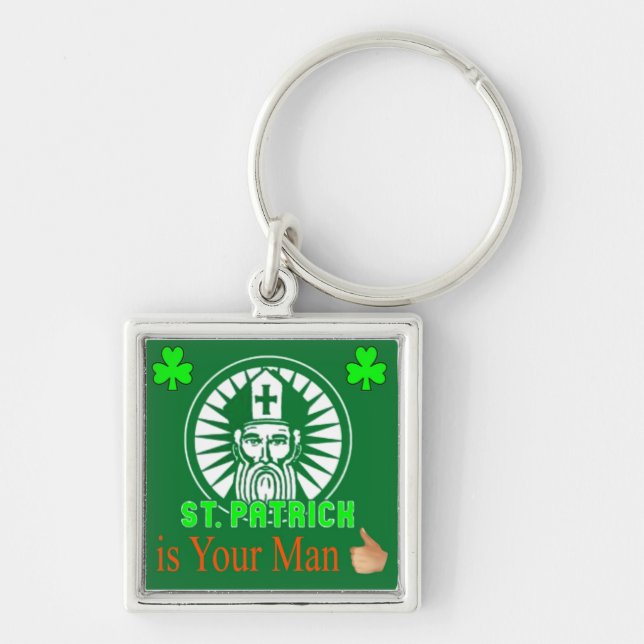Saint Patrick Schlüsselanhänger (Vorne)