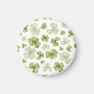 Saint Patrick Uhren Clip Art Magnet
