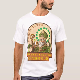 Saint Patrick und die Schlangen T-Shirt