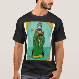 Saint Patrick und Katzen T-Shirt
