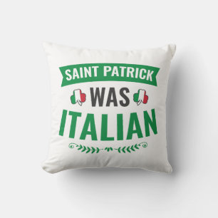 Saint Patrick war der italienische St Patricks Day Kissen