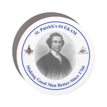 Saint Patrick's #4 Aimant en plastique plat