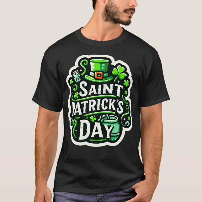 Saint Patricks Day 1 T-Shirt (Vorderseite)