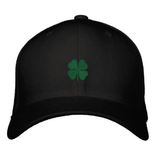 Saint Patrick's Day Broderie Clover Casquette masc