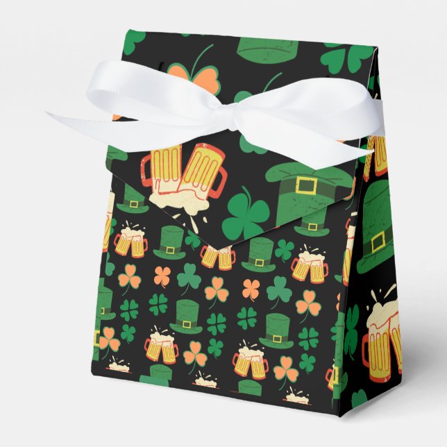 Saint patrick's day celtic,irish funny beer,charms geschenkschachtel (Vorderseite)