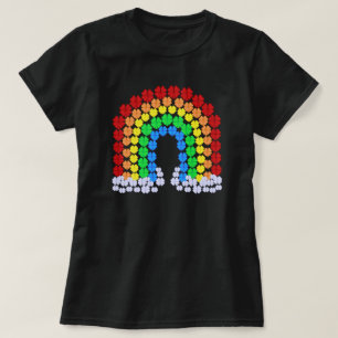 Saint Patrick's Day Clover Rainbow Hübsch farbenfr T-Shirt