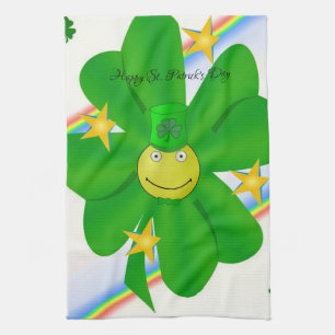 Saint Patrick's Day Cuisine Shamrock serviette mai