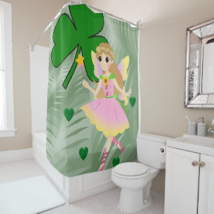 Saint Patrick's Day Douche rideau Fée