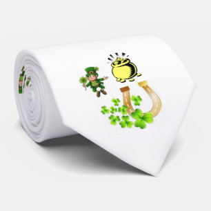 Saint Patrick's Day Hommes Designer Cravate