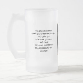 Saint Patrick's Day Irish Blessings Gift Bierglas