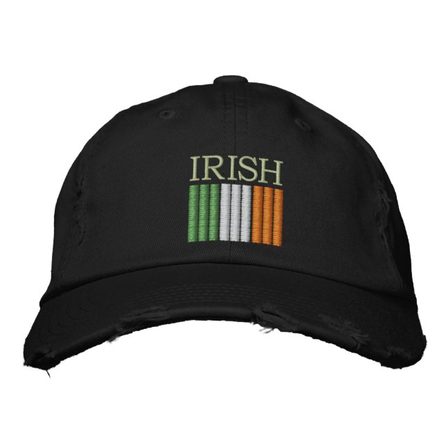 Saint Patrick's Day Irlande Casquette du drapeau (Devant)