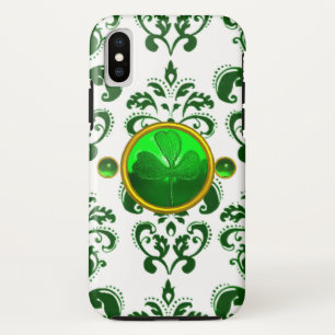 SAINT PATRICK'S DAY KLEEBLATT MIT GREEN DAMASK TITLE_SEO2