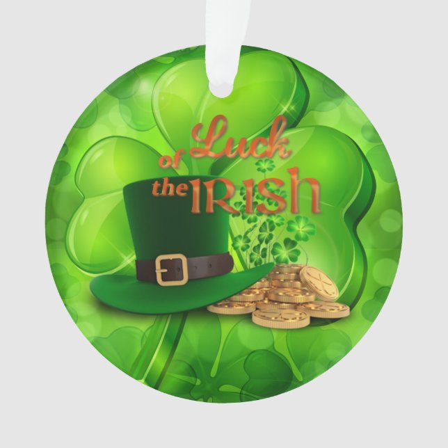 Saint Patrick's Day - "La chance des Irlandais" -  (devant)