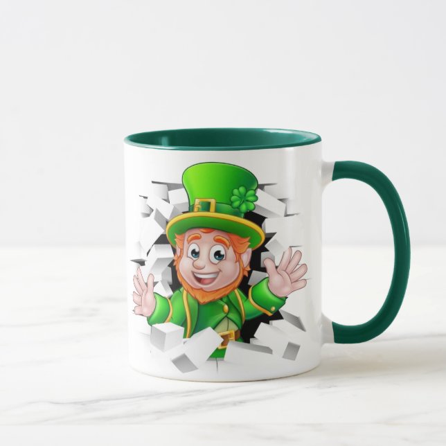 Saint Patrick's Day leprechaun mug (Droite)