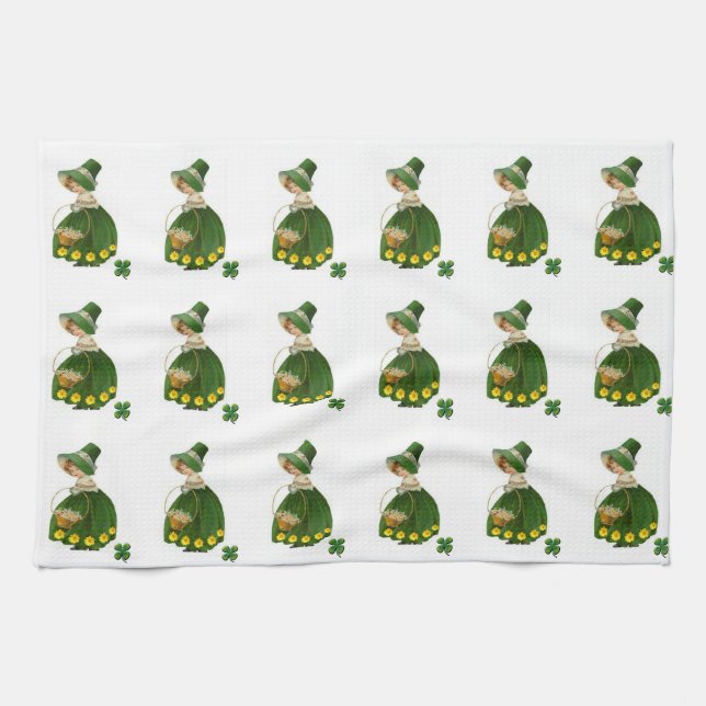 Saint Patrick's Day Serviette à main (Horizontal)