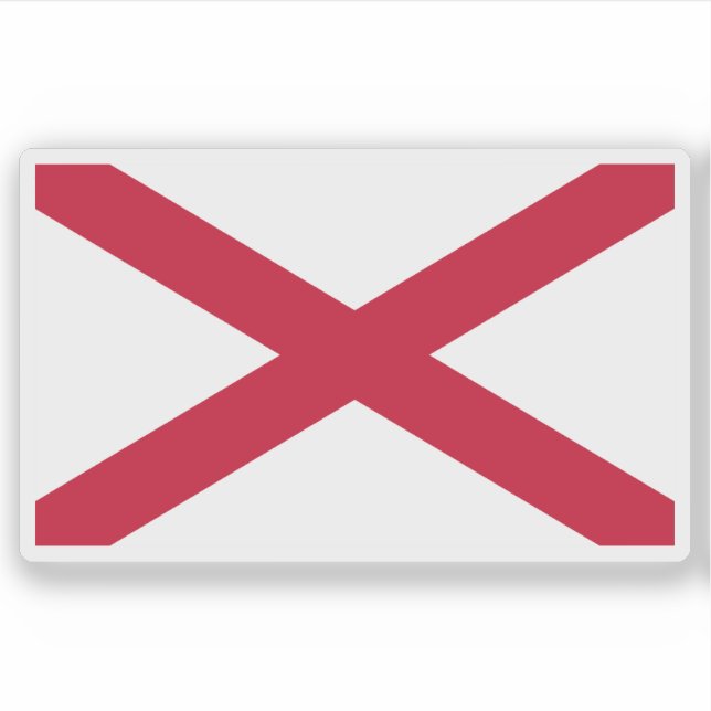 Saint Patrick's Flag, Ireland Aufkleber (Vorderseite)