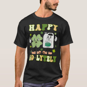 Saint Patricks Happy GoLyremote Nurse St Patricks T-Shirt