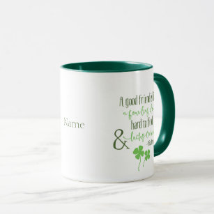 Saint Patricks irische Sprichwort-Tasse  Tasse
