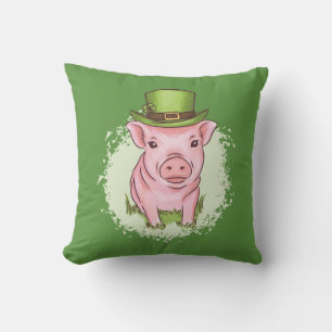 Saint Patricks Pig Kissen