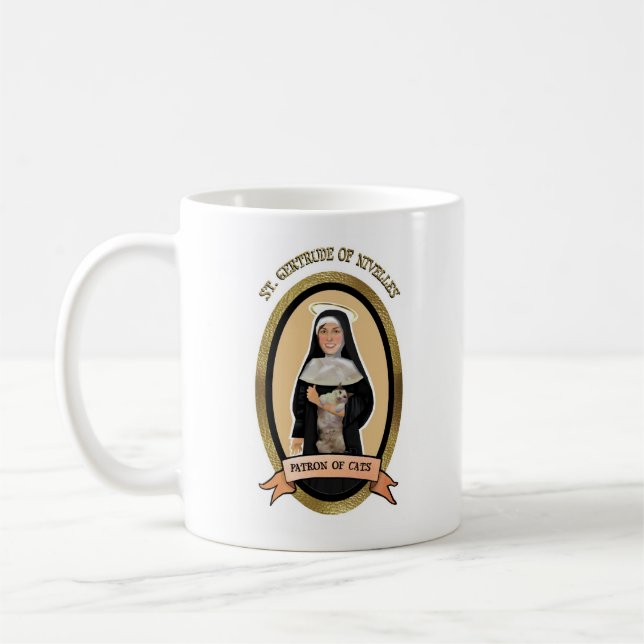 Saint patron de tasse de chats (Gauche)