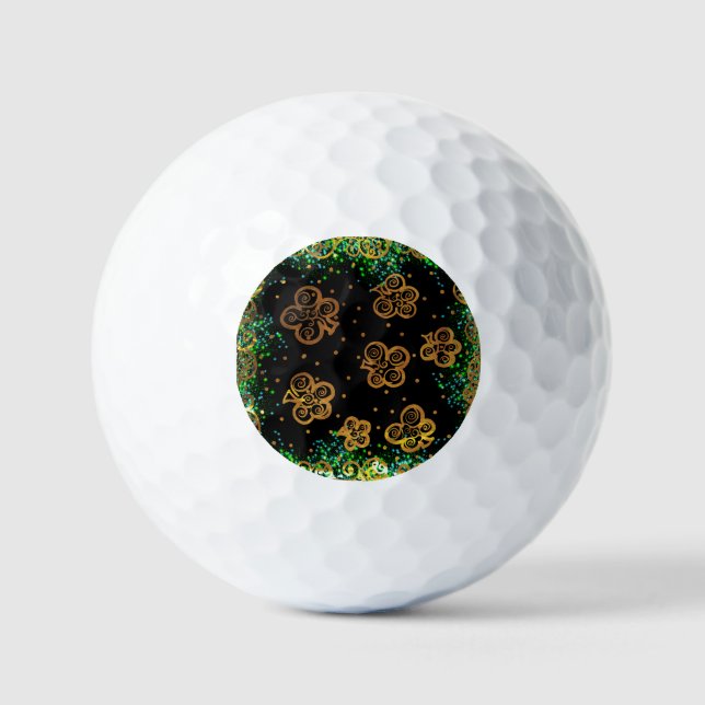 Saint Patty Art Golfball (Vorderseite)