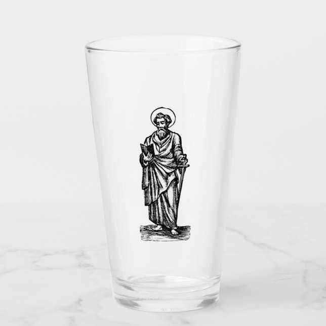 Saint Paul Apostle an die Andern Glas (Vorderseite)