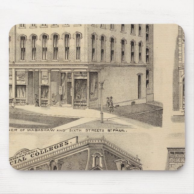 Saint Paul Business Uni, Minnesota Mousepad (Vorne)