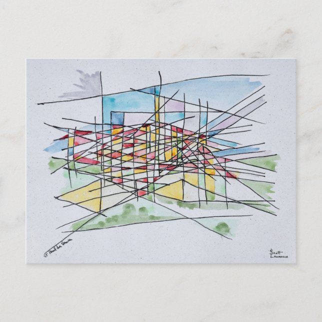 Saint Paul de Vence | Provence, Frankreich Postkarte (Vorderseite)