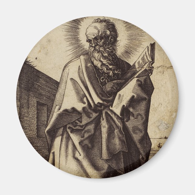 Saint Paul der Apostel Magnet (Vorne)