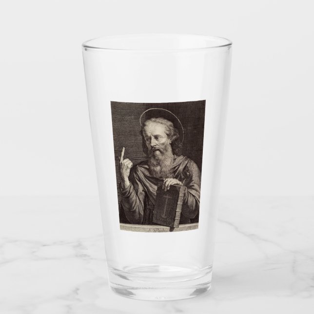 Saint Paul der Apostel von Philippe de Champaigne Glas (Vorderseite)
