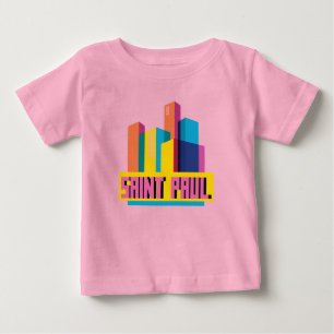 Saint Paul im Entwurf Baby T-shirt