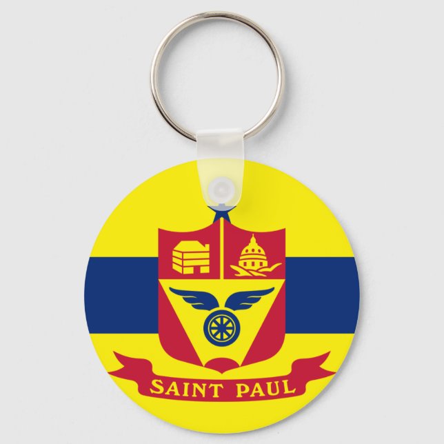 Saint Paul (Minnesota) Schlüsselanhänger der Stadt (Vorderseite)