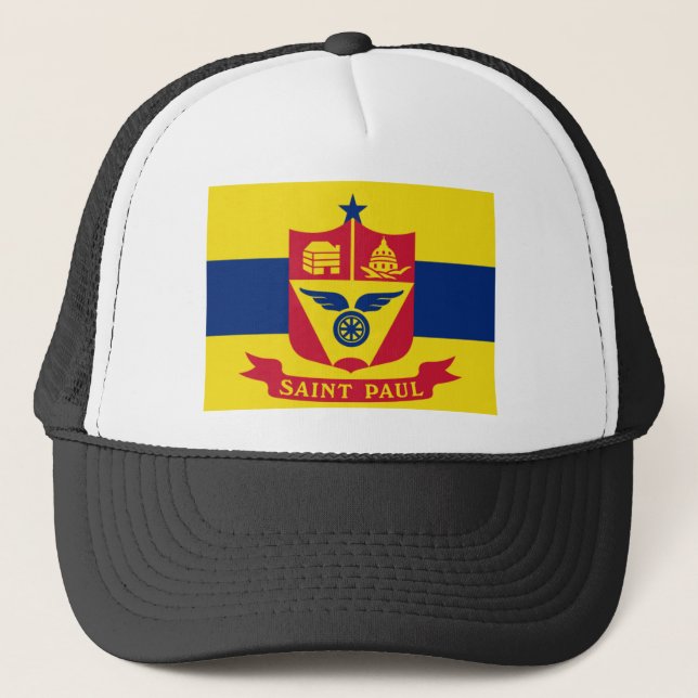 Saint Paul Minnesota Truckerkappe (Vorderseite)