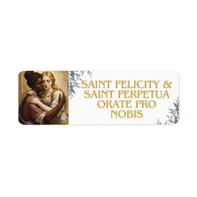 Saint Perpetua & Saint Felicity (Vorne)