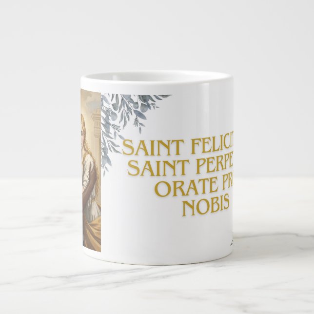 Saint Perpetua & Saint Felicity Jumbo-Tasse (Vorderseite)