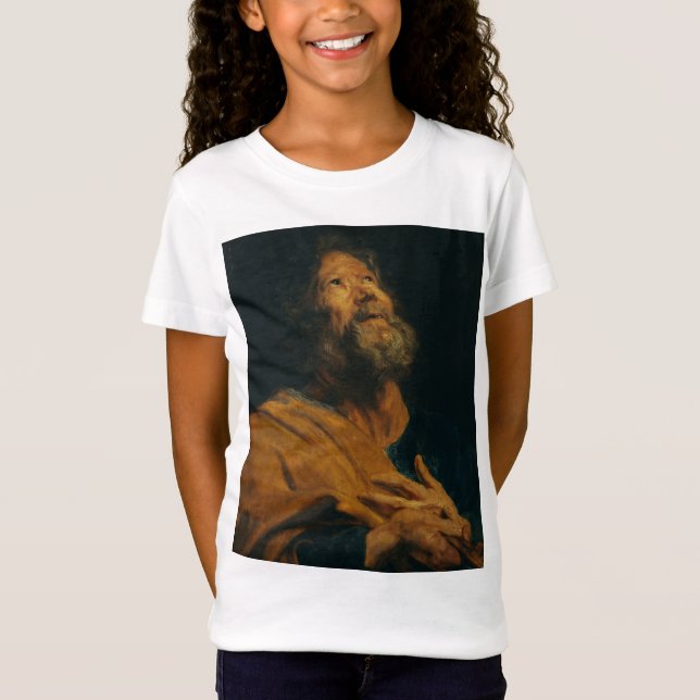 Saint Peter von Antoon van Dyck T-Shirt (Vorderseite)