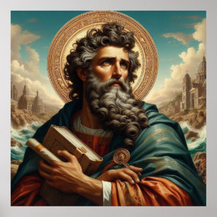 Saint Philip 0 4 x ~ Größe 4" x 4" bis 40" x 40" Poster