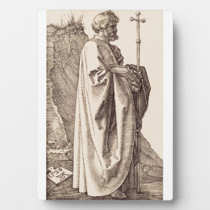 Saint Philip der Apostel von Albrecht Dürer Fotoplatte