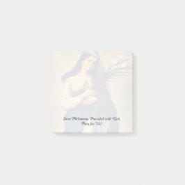 Saint Philomena Post-it Klebezettel