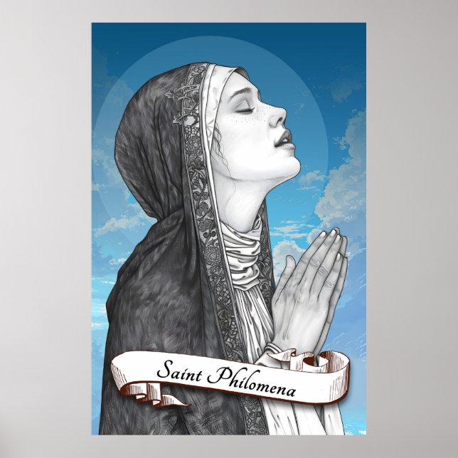 Saint Philomena Poster (Vorne)