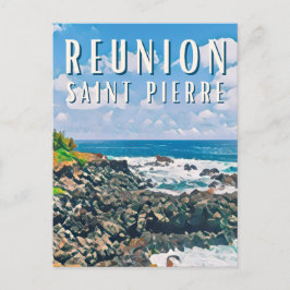 Saint-Pierre Foto Vintage Postkarte