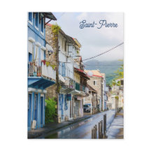 Saint-Pierre Martinique Historische Farbstadt